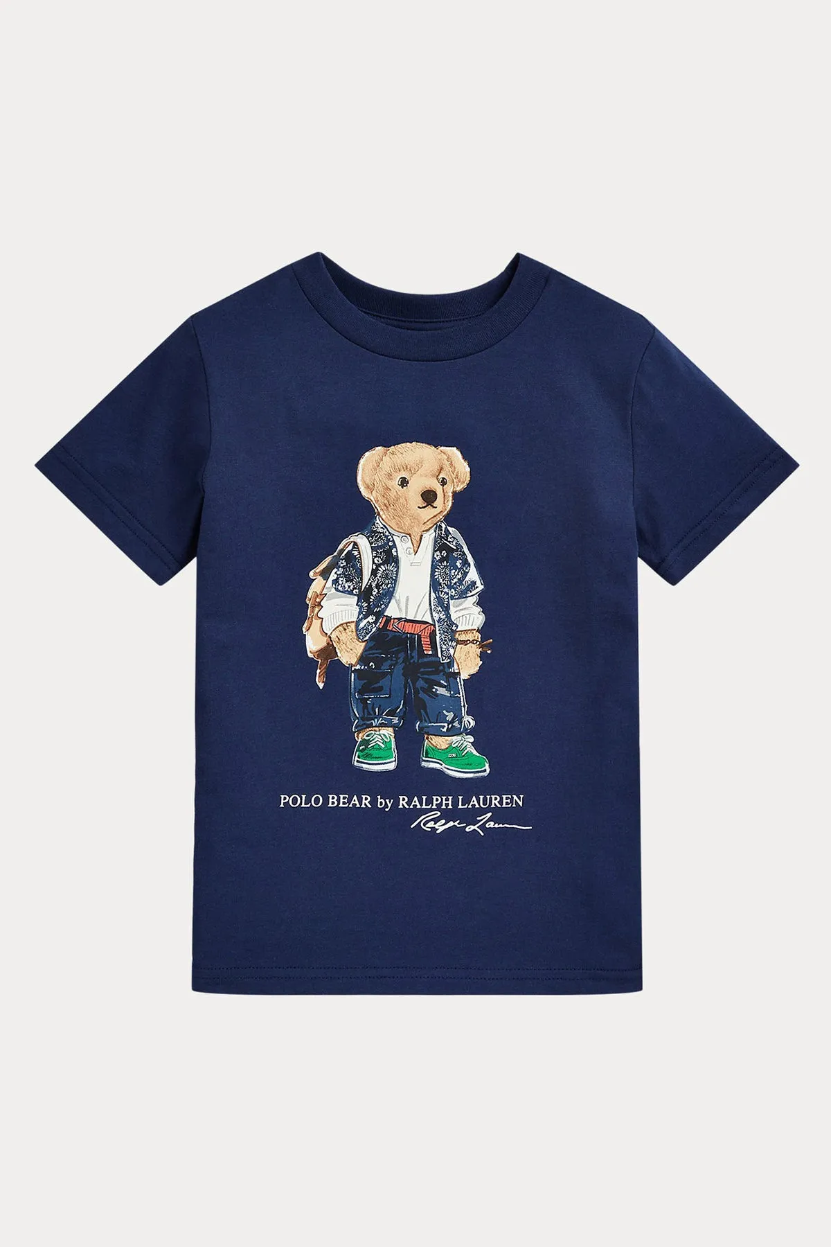 Polo Ralph Lauren Kids 2-7 Ya Unisex ocuk Polo Bear T-shirt