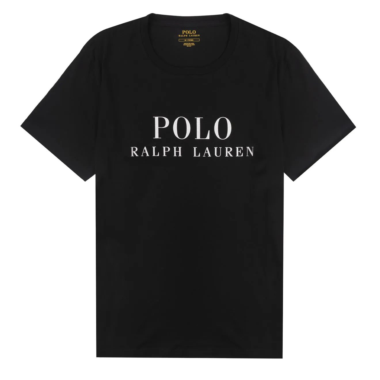 Polo Ralph Lauren S/S Crew Neck Sleep Top Polo Black Branded