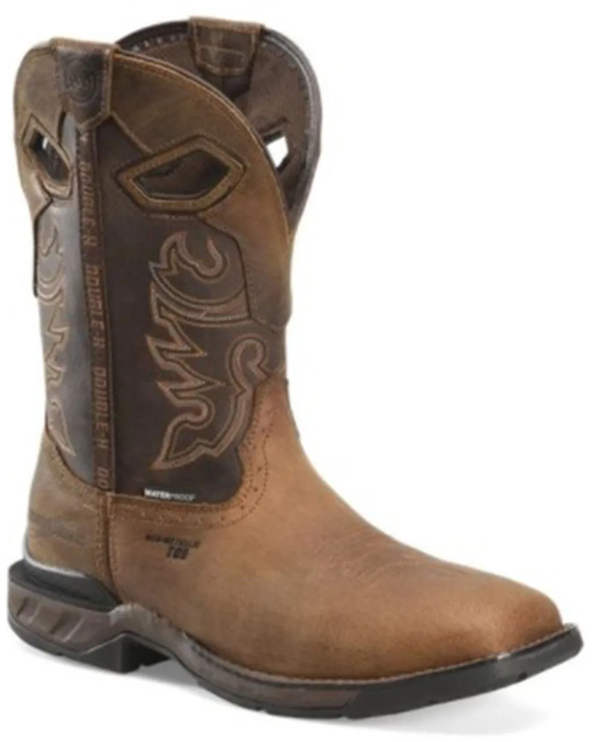 Product Name:  Double H Men's Wilmore Waterproof Pull On Work Boot - Composite Toe