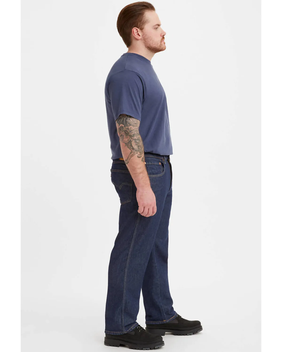 Product Name:  Levi's Men's On That Mountain Dark Wash Stretch Relaxed Straight Jeans