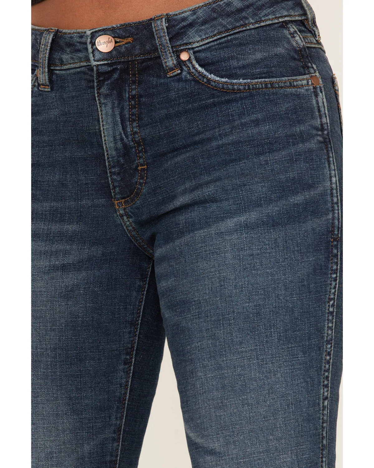 Product Name:  Wrangler Retro Women's Medium Wash High Rise Jana Flare Jeans