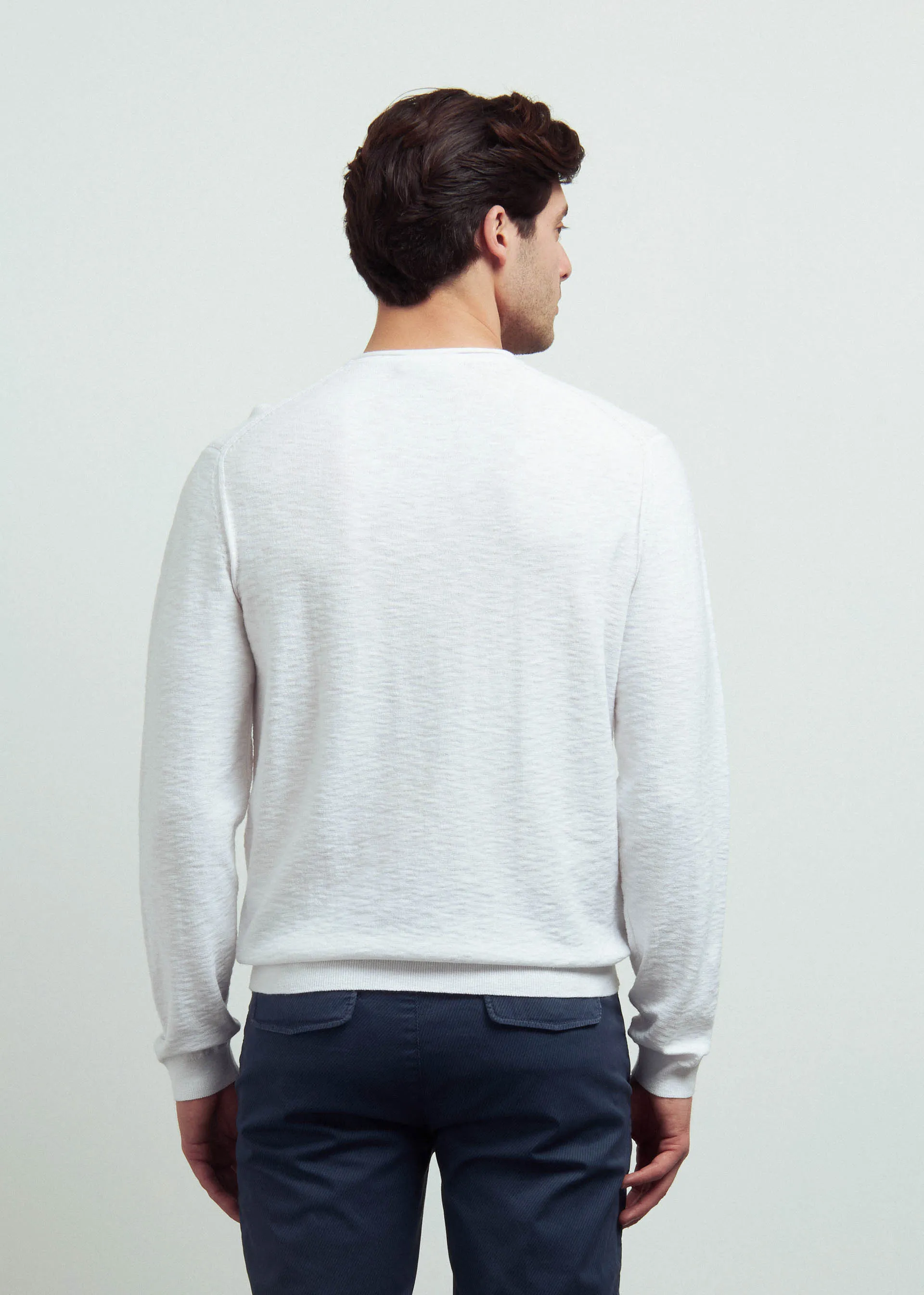 Pullover in puro cotone