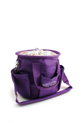 Purple Nylon Grooming Tote