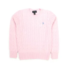 Ralph Lauren Pink Pullover For Girl And Teen