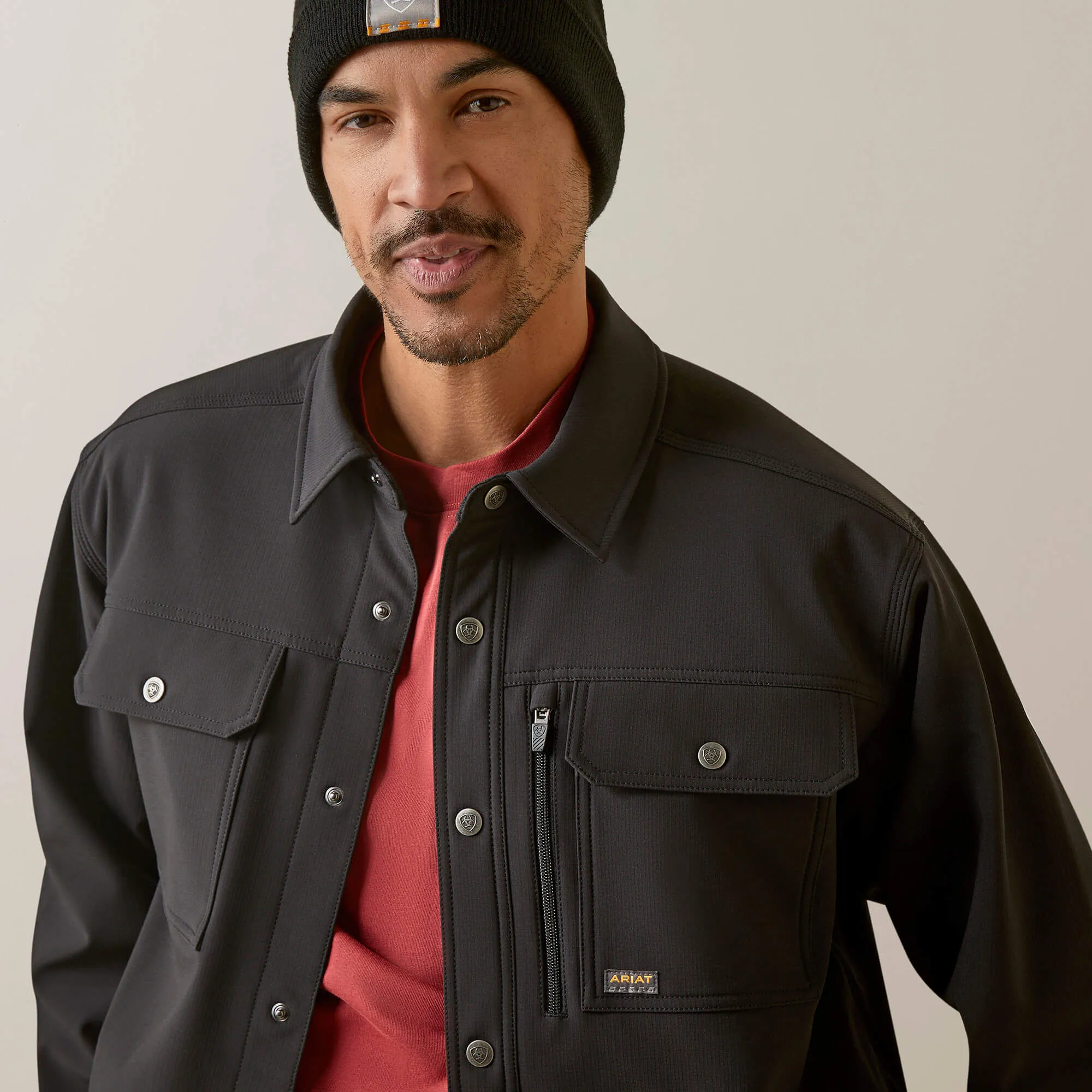 Rebar DuraStretch Utility Softshell Shirt Jacket