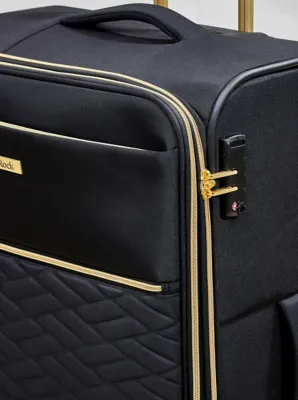 Rock TR-0252-BLK Sloane Black Suitcase | Holiday Shop | George at ASDA