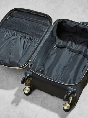 Rock TR-0252-BLK Sloane Black Suitcase | Holiday Shop | George at ASDA