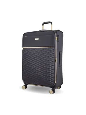 Rock TR-0252-CHL Sloane Charcoal Suitcase | Holiday Shop | George at ASDA