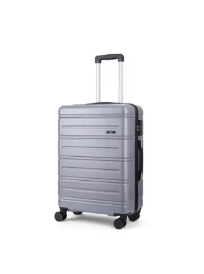 Rock TR-0259-GRY Lisbon Grey Hard Shell Suitcase | Holiday Shop | George at ASDA