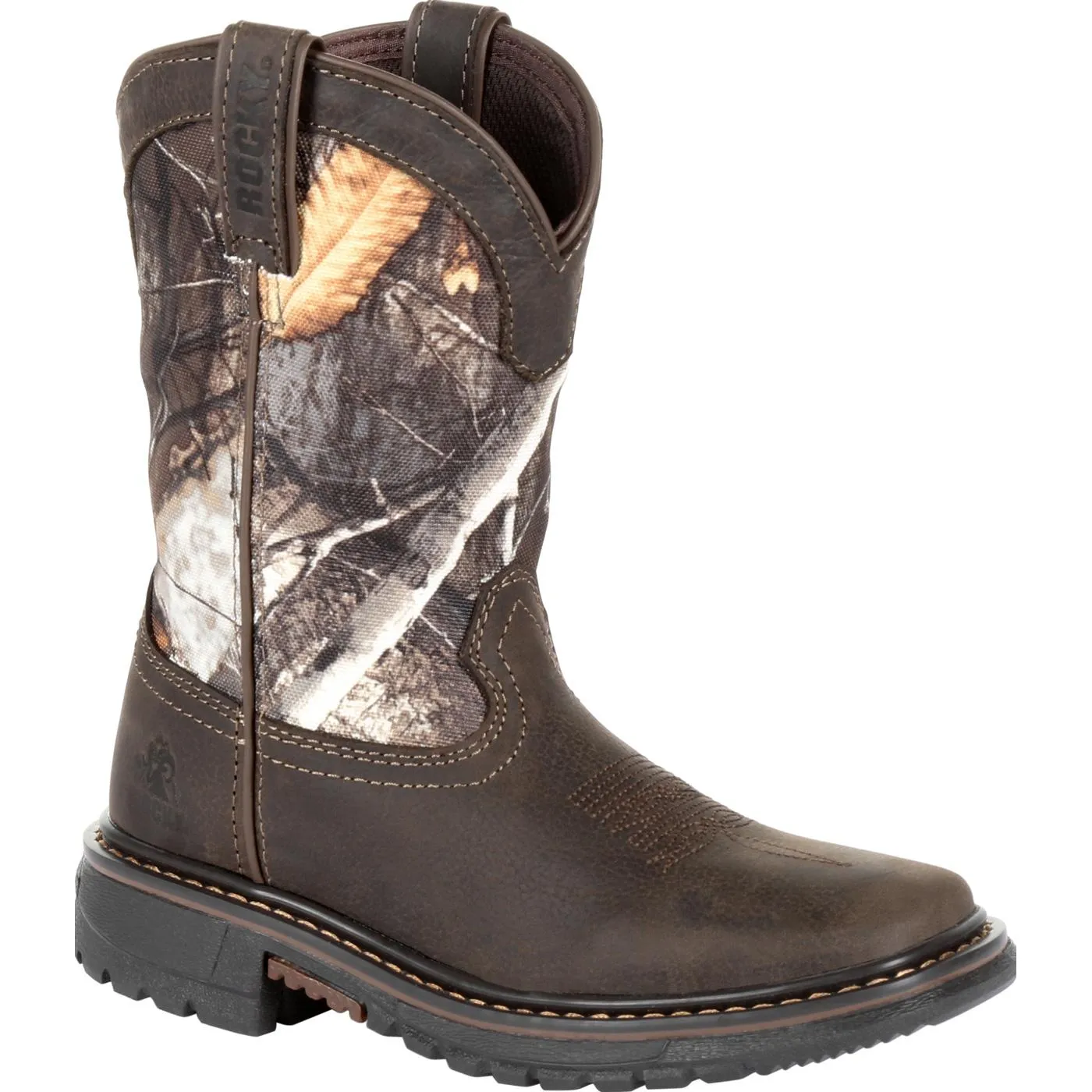 Rocky Big Kids' Ride FLX Waterproof Western Boot