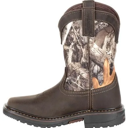 Rocky Big Kids' Ride FLX Waterproof Western Boot