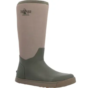 Rocky Dry-Strike Waterproof Brown & Green 16" Deck Boot