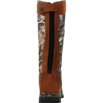 Rocky Lynx Snake Waterproof Zipper Pull-On Snake Boot