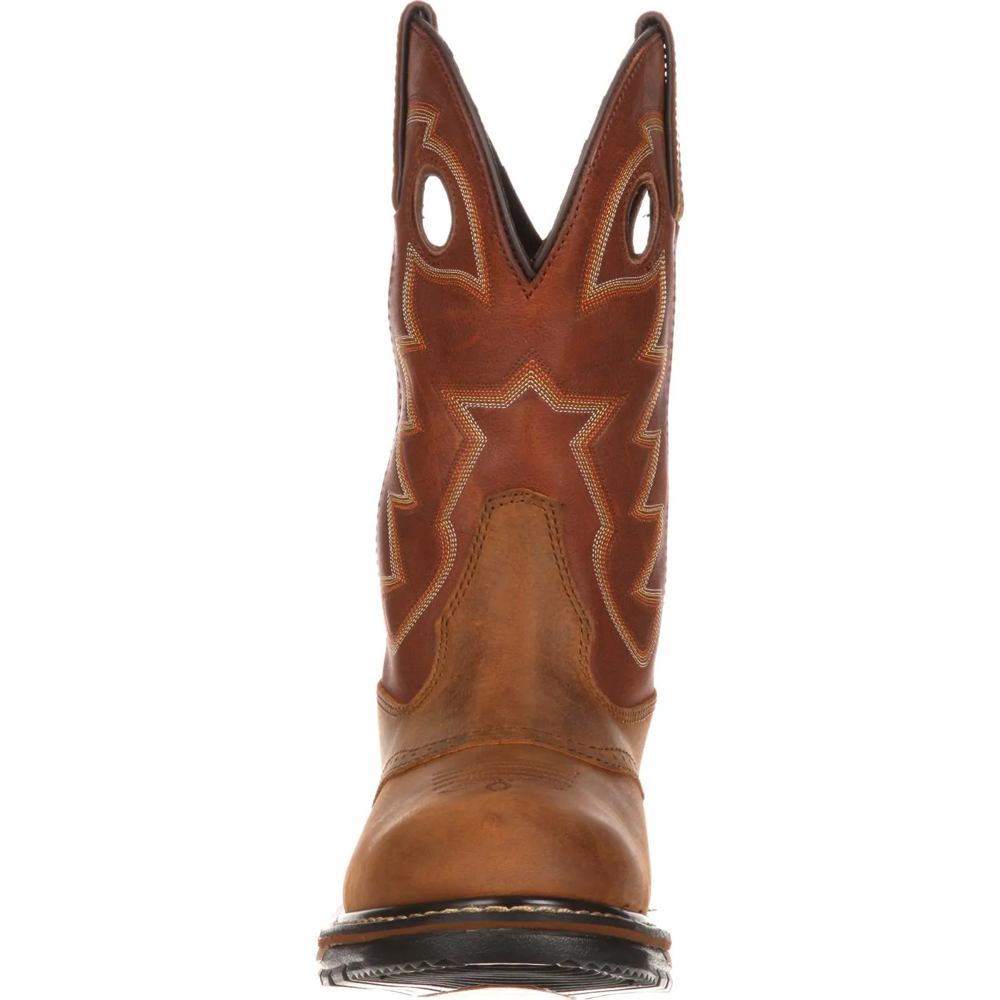 Rocky Original Ride Branson Saddle Roper Waterproof Western Boot