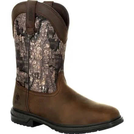 Rocky Worksmart 400G Insulated Waterproof Western Boot