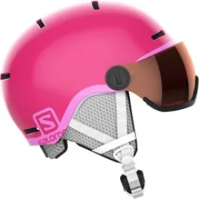 Salomon Girls GROM VISOR Ski Helmet