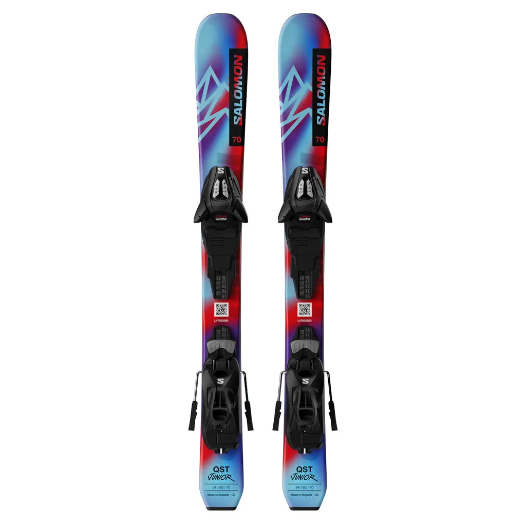 Salomon QST Jr Xs (C5 GW System Binding) Kids Skis 2025