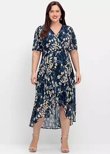 Sheego Tropical Print Wrap Dress | Grattan