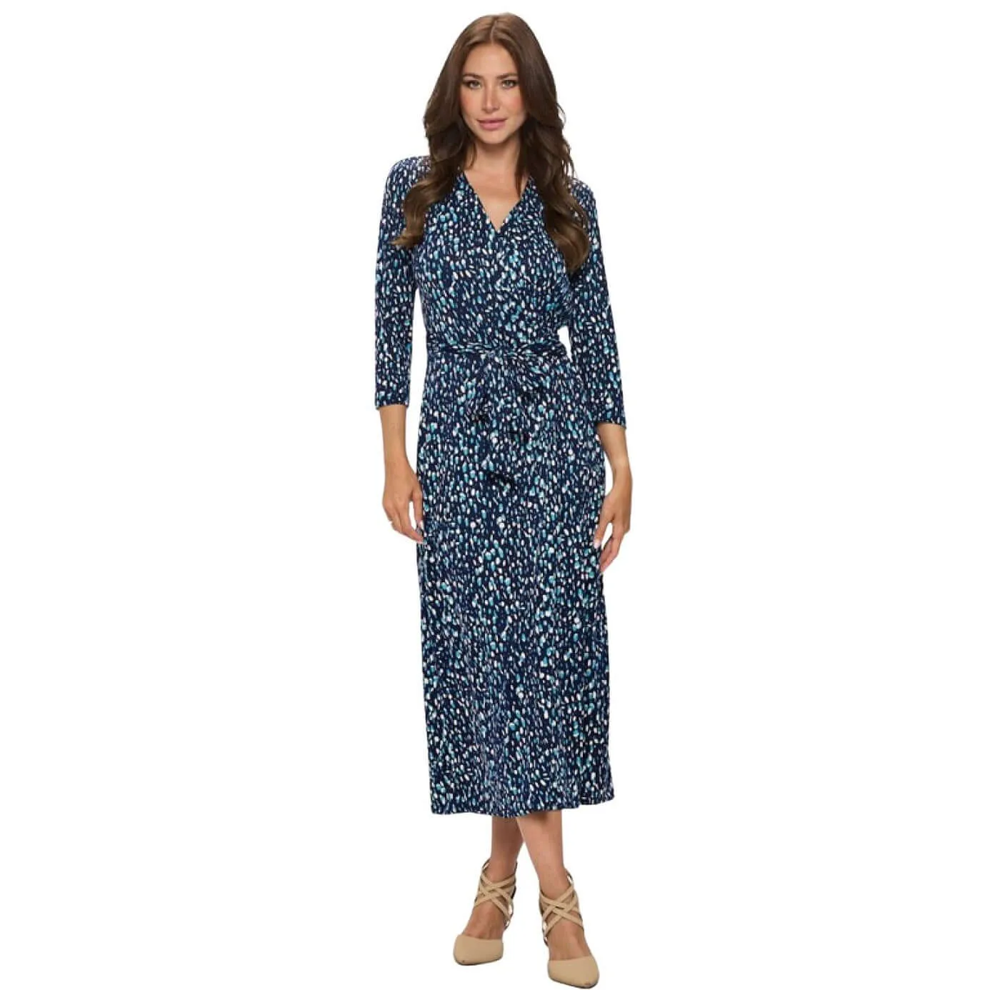 Sleigh the Day Wrap Dress Made in USA