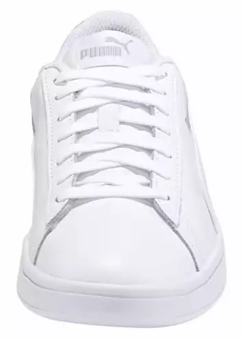 Smash V2 Leather Trainers by Puma | Look Again