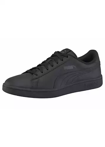 Smash V2 Leather Trainers by Puma | Look Again