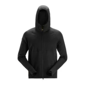 Snickers Midlayer Hoodie with Zipper 8405 - Black