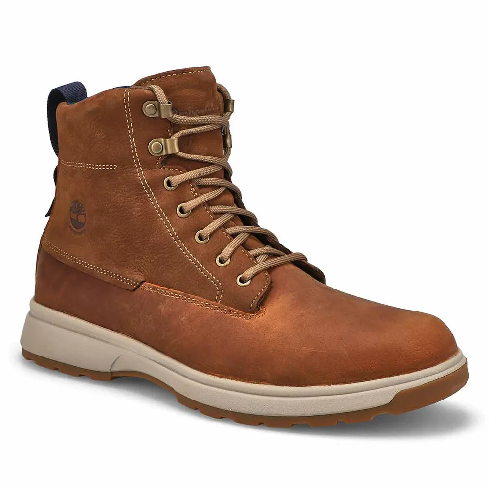 Soft Moc Mens Atwells Ave Waterproof Casual Boot - Rust