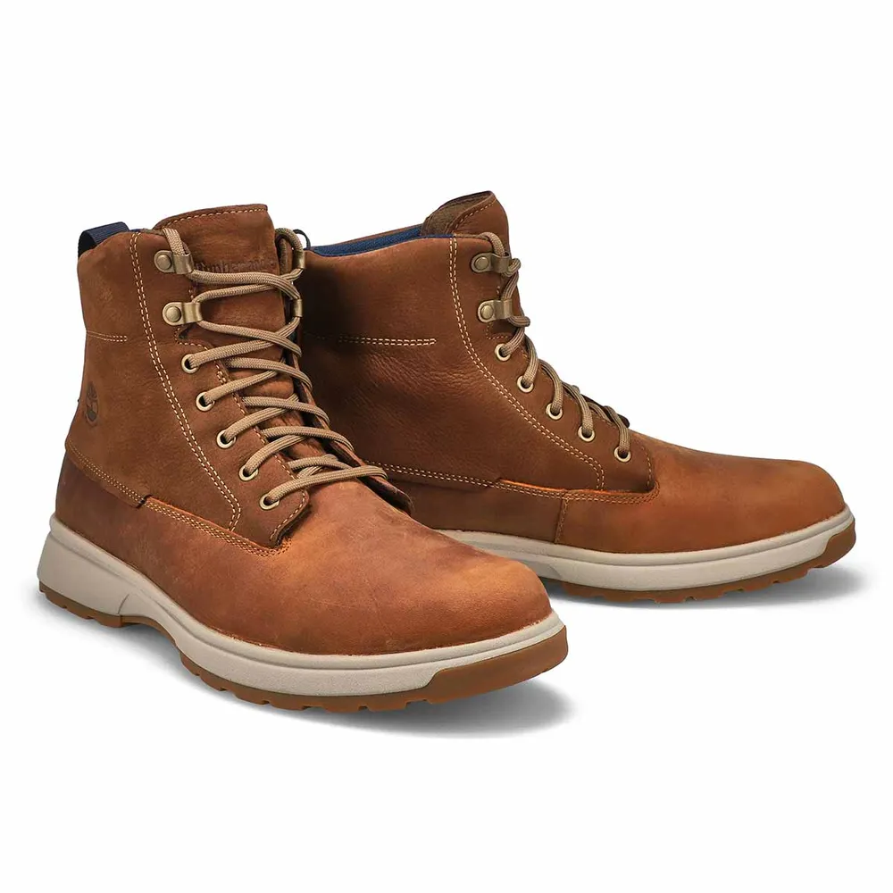 Soft Moc Mens Atwells Ave Waterproof Casual Boot - Rust