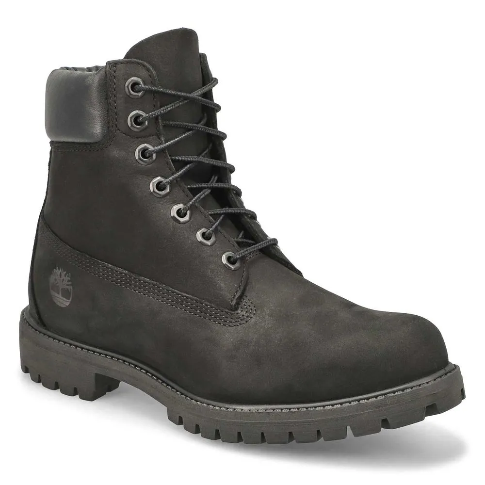 Soft Moc Mens Icon 6" Premium Waterproof Ankle Boot - Black