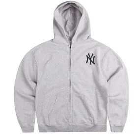 Sporty & Rich x '47 & The New York Yankees Serif Zip Hoodie Heather Gray