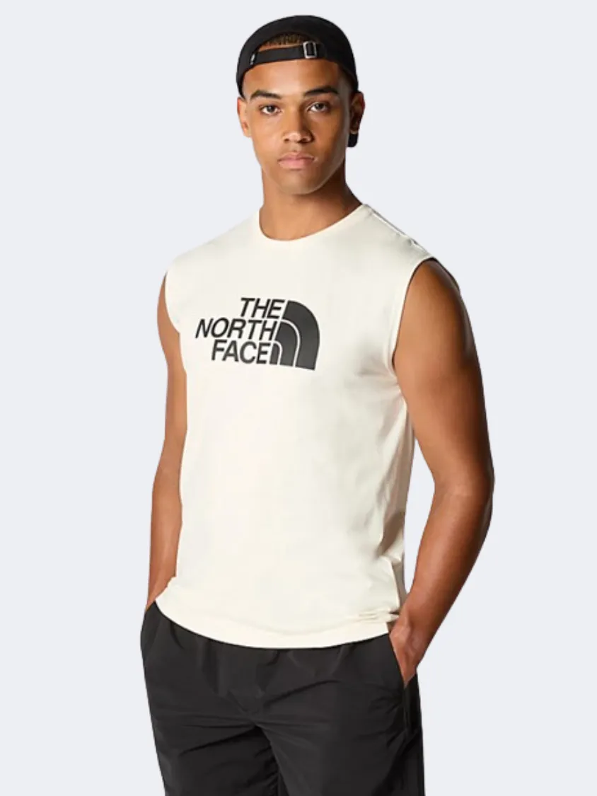 The North Face Easy Men Lifestyle Tank White Dune