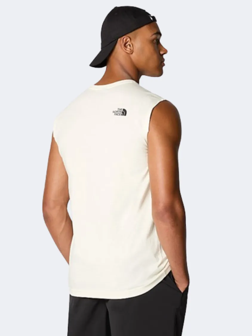 The North Face Easy Men Lifestyle Tank White Dune