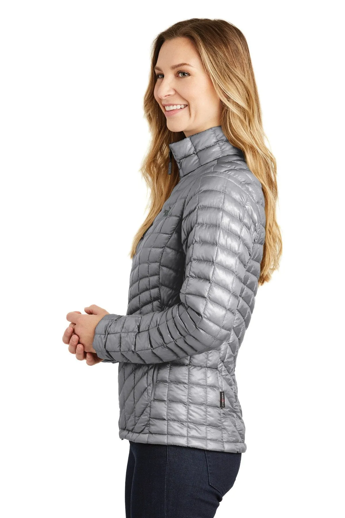 The North Face Ladies ThermoBall Trekker Jacket NF0A3LHK Mid Grey