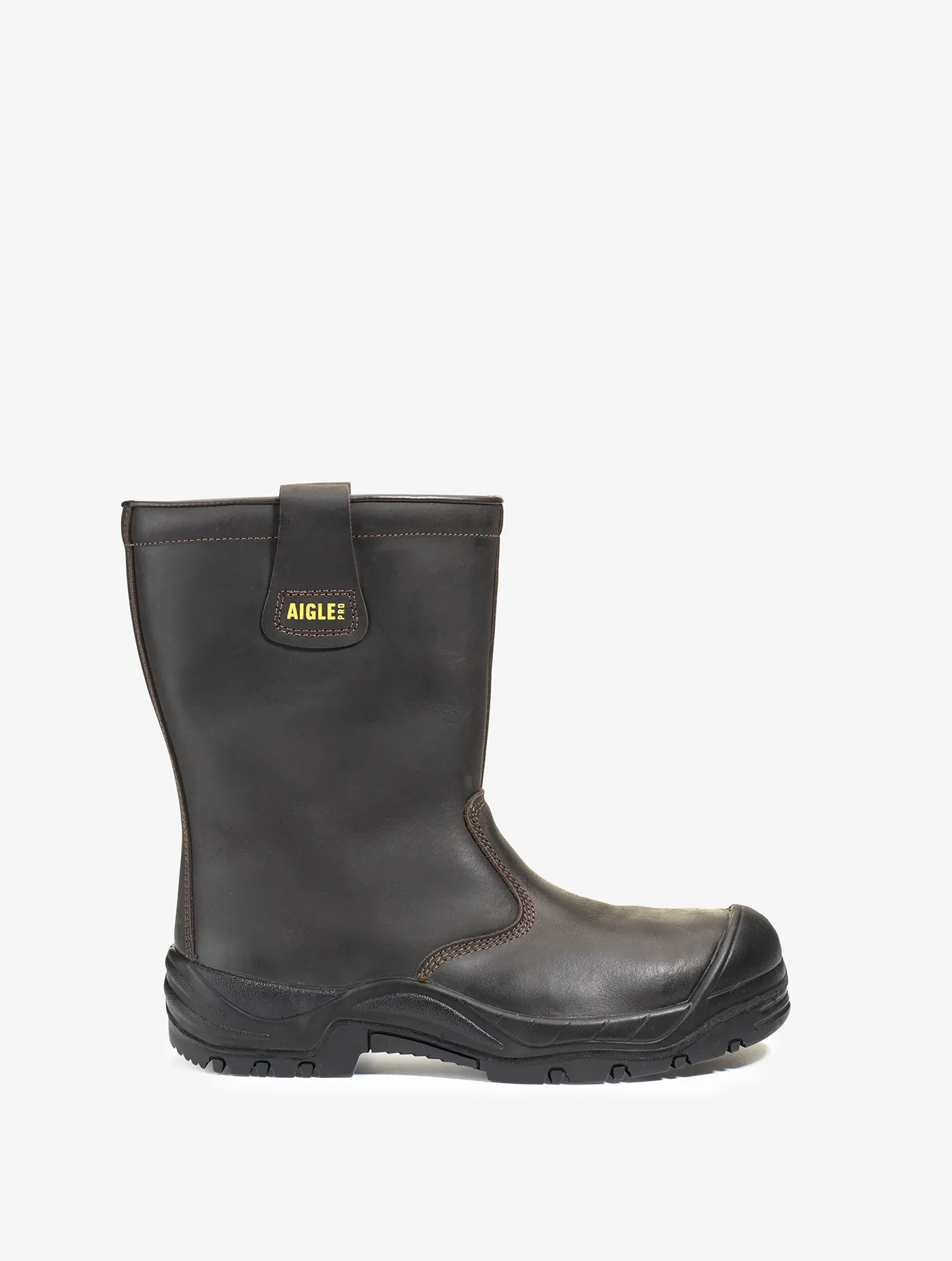 The waterproof, insulated leather safety boot