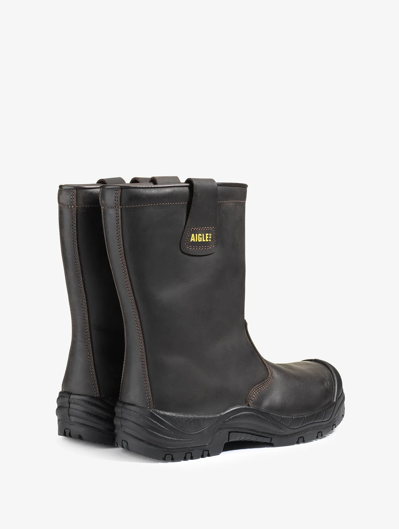 The waterproof, insulated leather safety boot