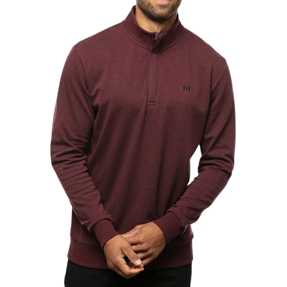 TravisMathew Cloud Quarter Zip 2.0 Golf Pullover 2023