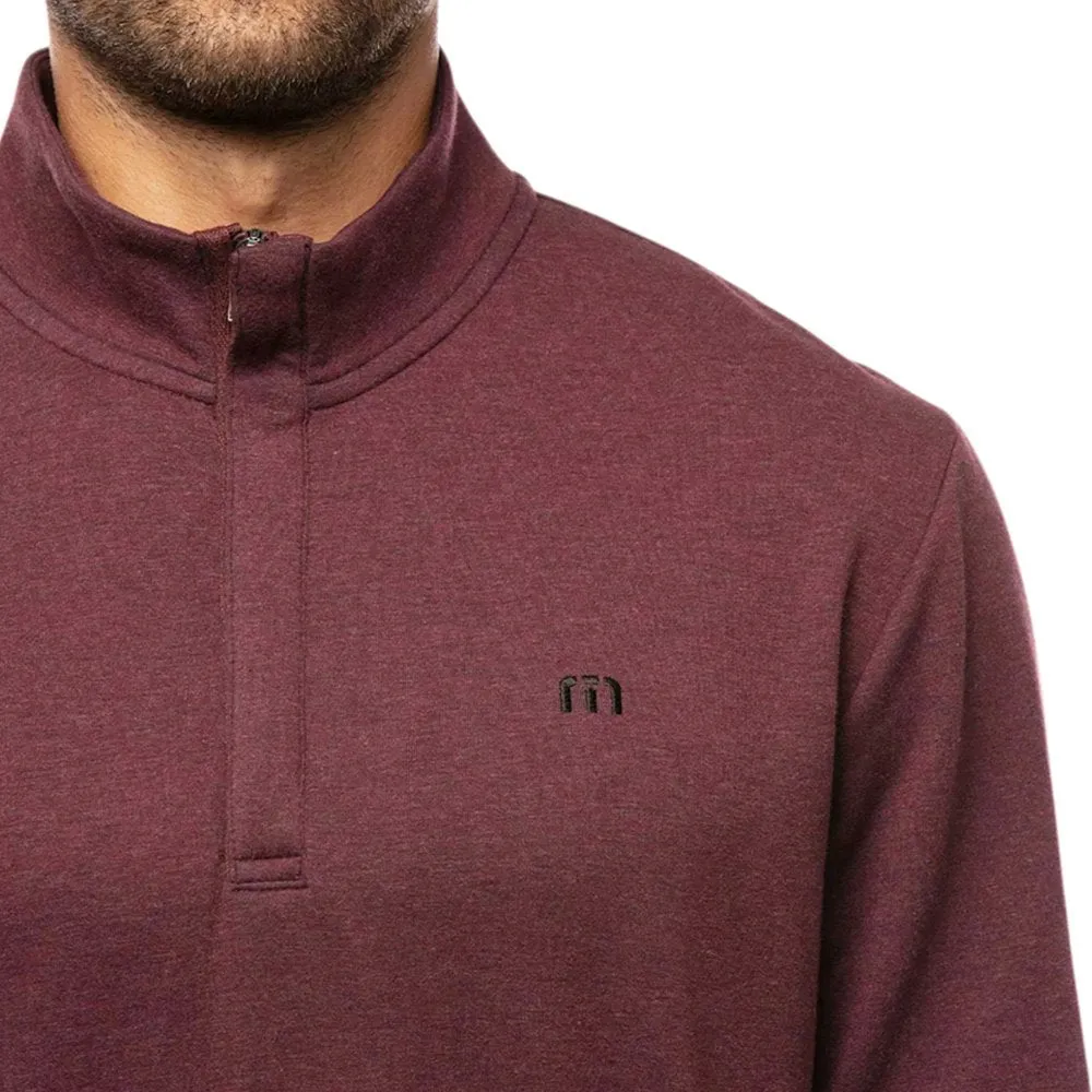 TravisMathew Cloud Quarter Zip 2.0 Golf Pullover 2023