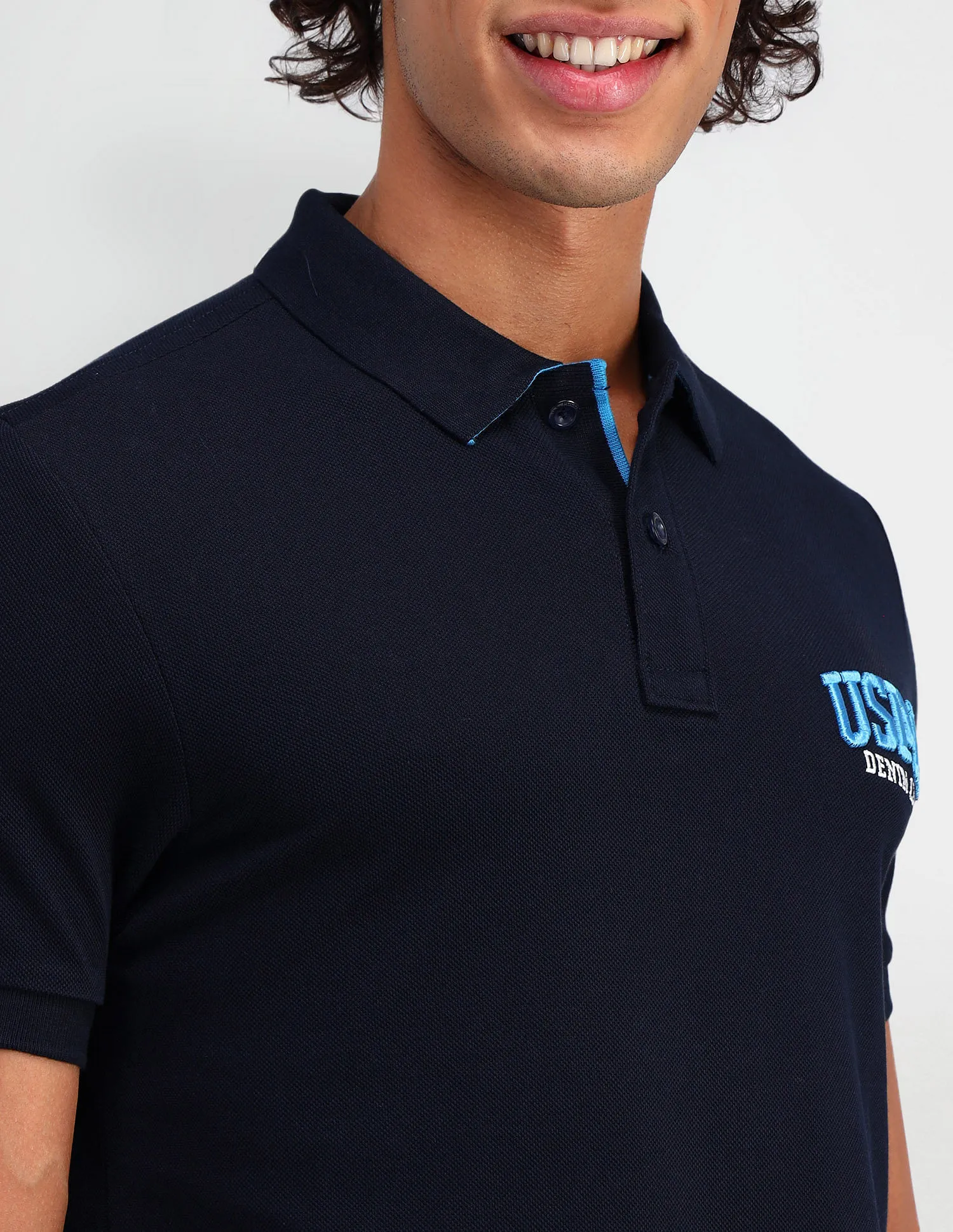 U.S. Polo Assn. Denim Co. Muscle Fit Pure Cotton Polo Shirt