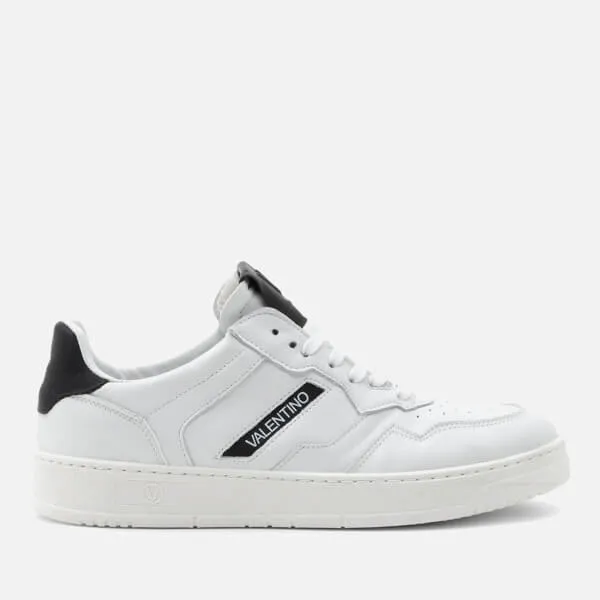 Valentino Men's Apollo Basket Leather and Suede Trainers