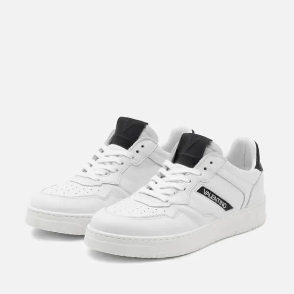 Valentino Men's Apollo Basket Leather and Suede Trainers