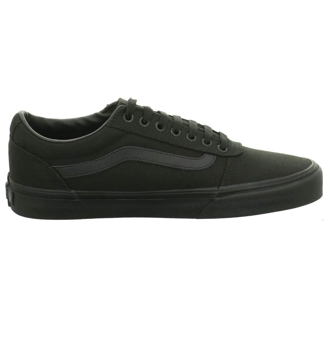 VANS Ward Canvas Trainers Black/Black