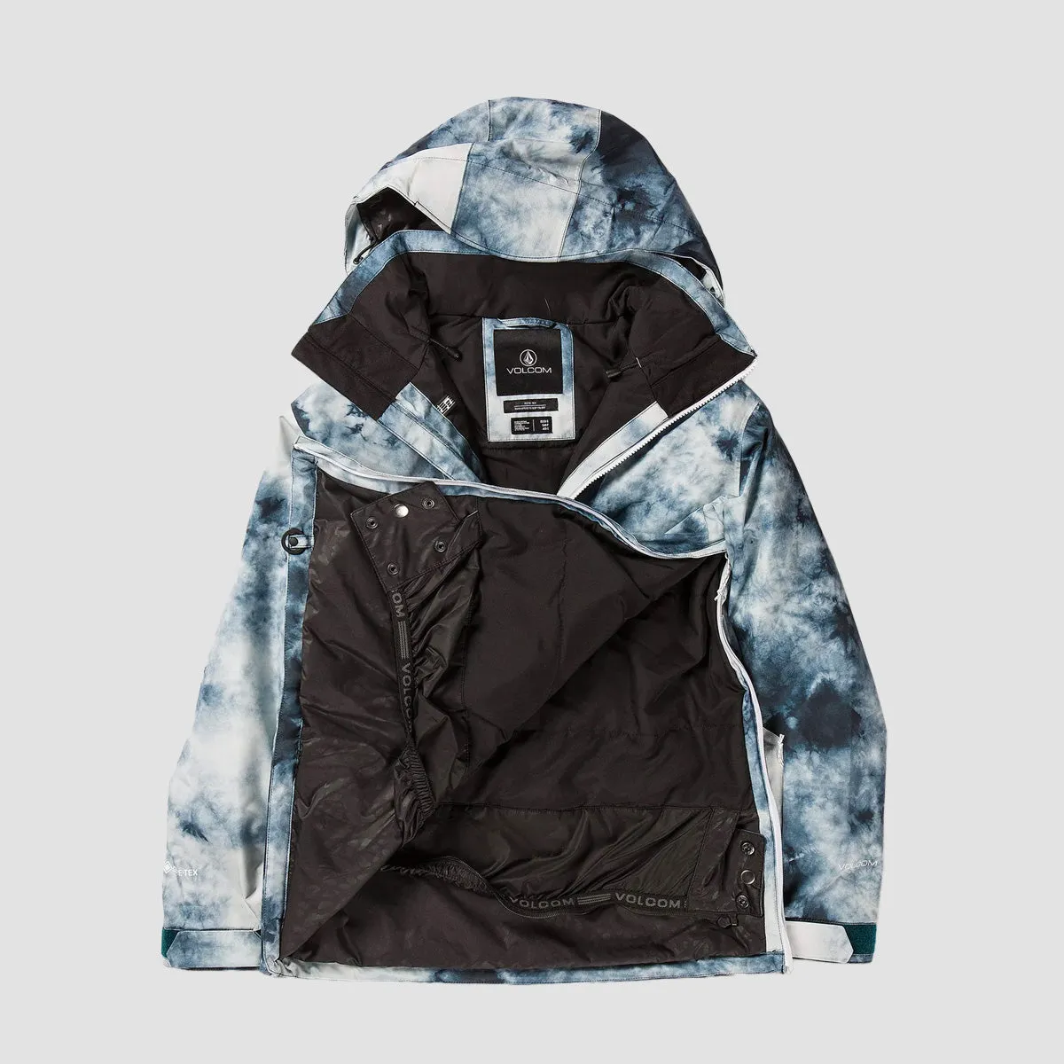 Volcom Fern Ins Gore Pullover Snow Jacket Storm Tie-Dye - Womens