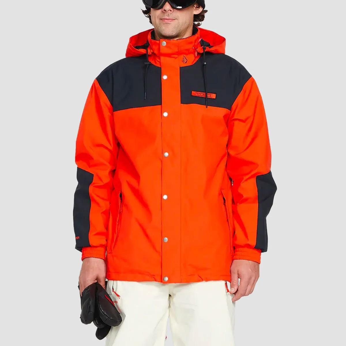 Volcom Longo Gore-Tex Snow Jacket Orange Shock