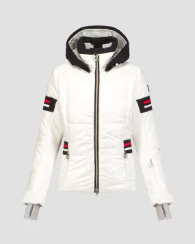 Women's white ski jacket Toni Sailer Nana 332112-201