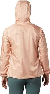 Women's | Columbia | RK1047-870 | Ulica Uninsulated Rain Jacket | Peach Cloud Sheen