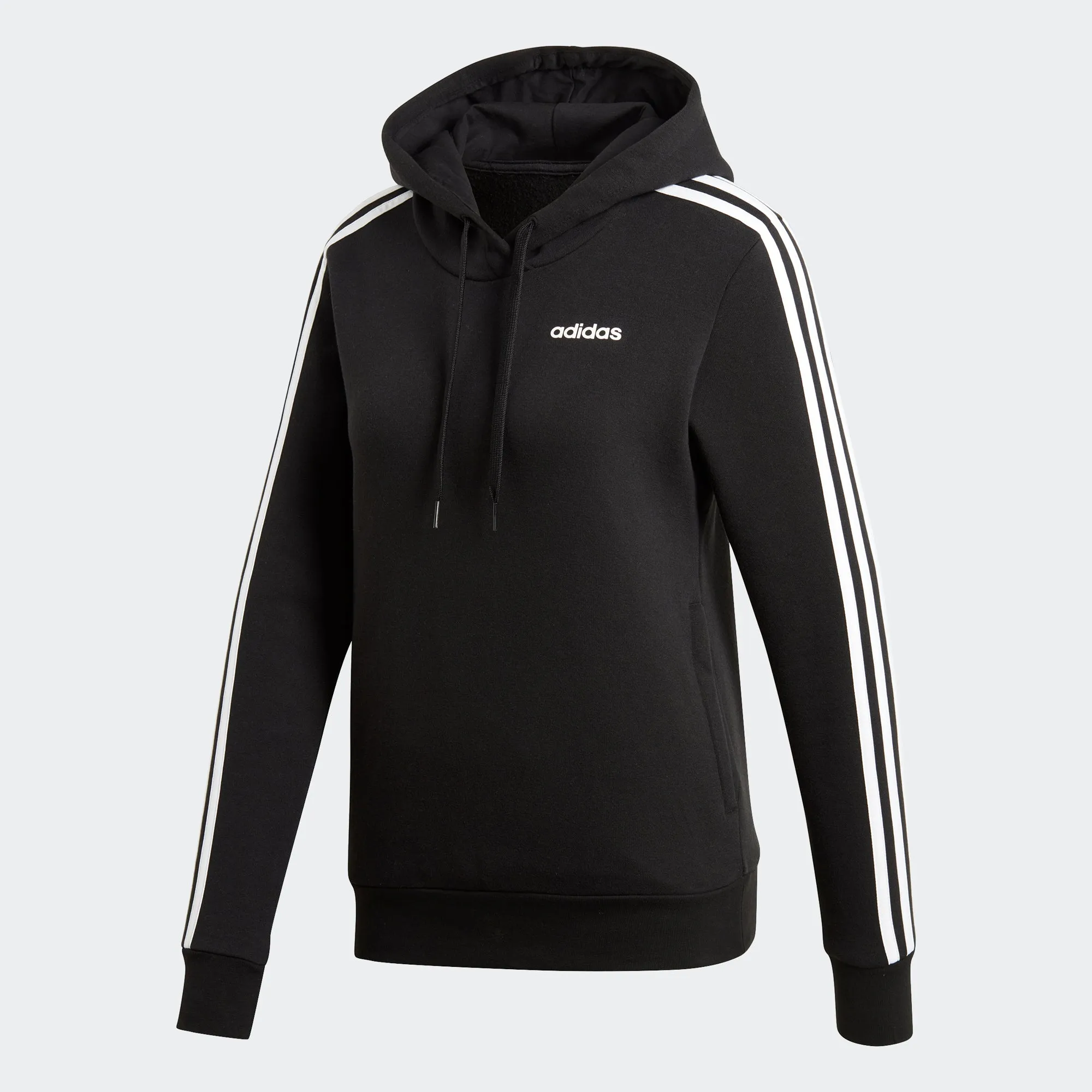 Women's adidas Essentials 3-Stripes Hoodie Black