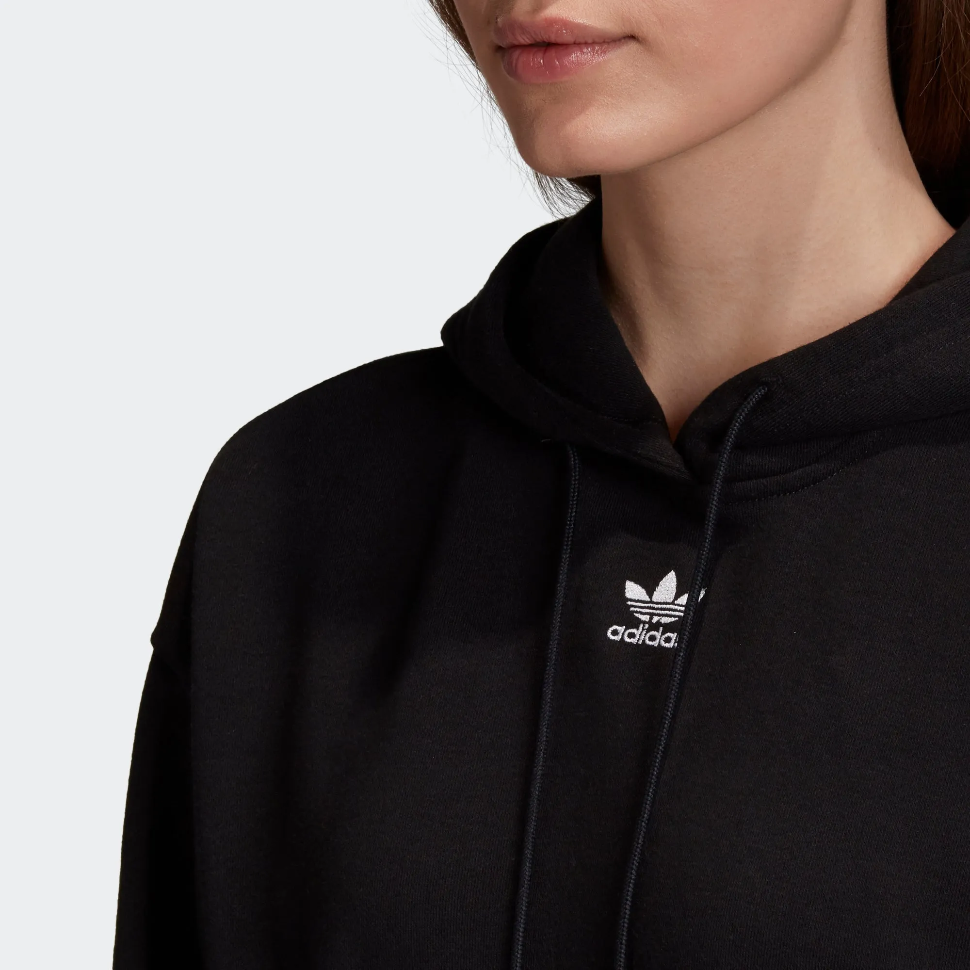 Women's adidas Essentials Trefoil Hoodie Black