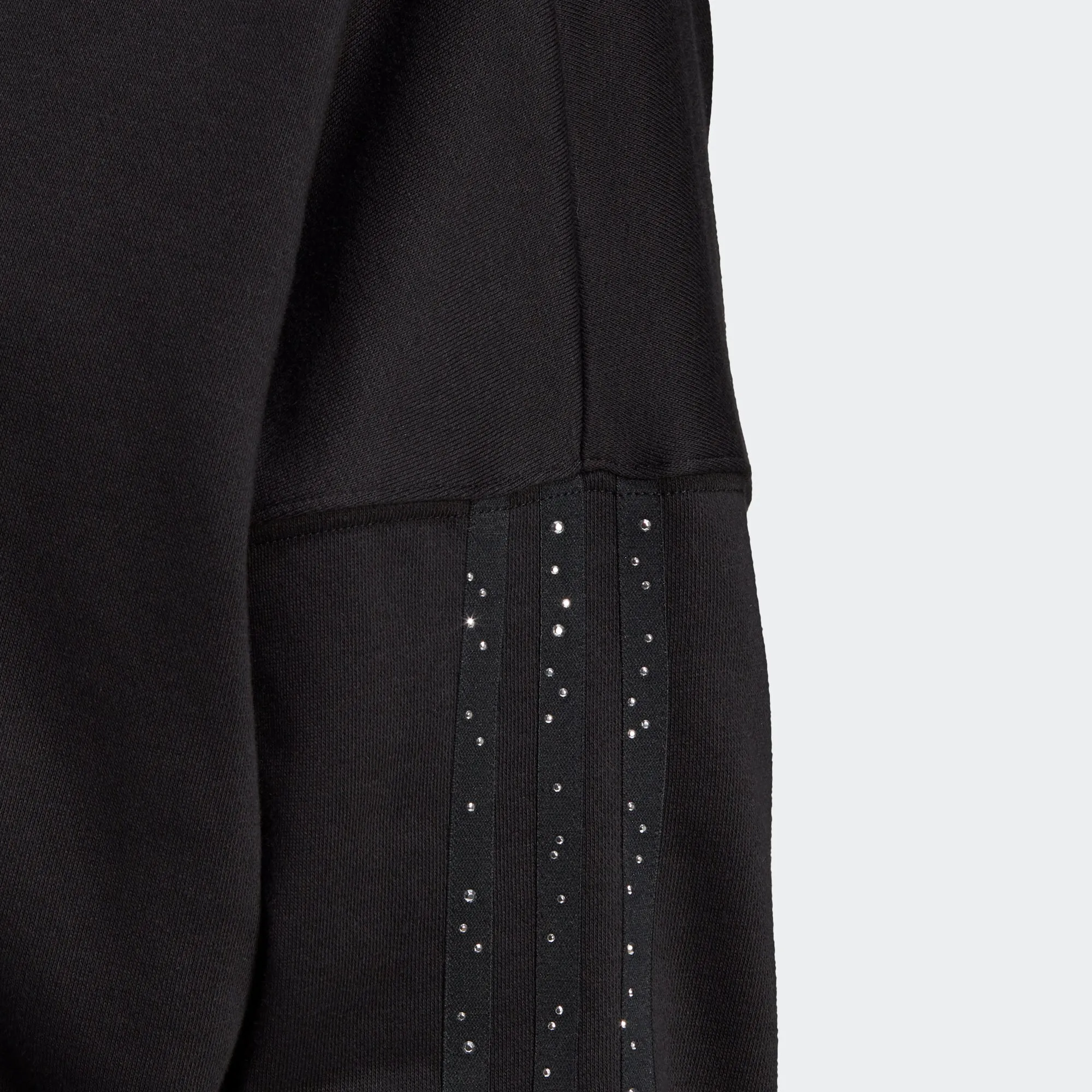 Women's adidas Originals Fakten Cropped Hoodie Black