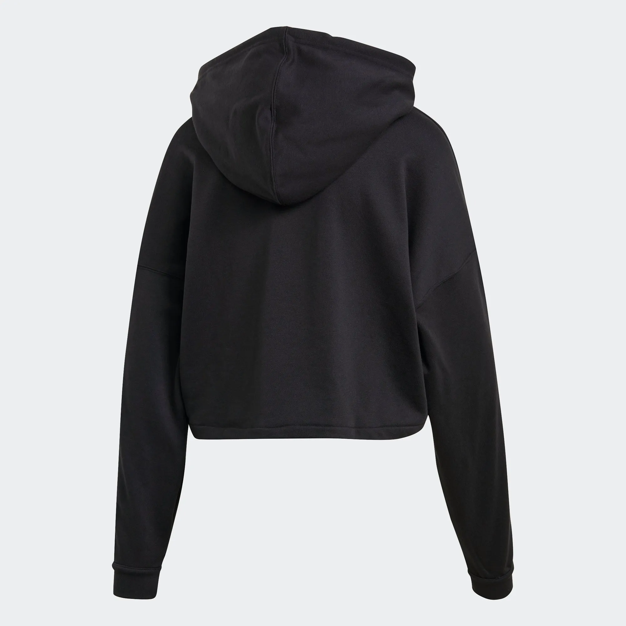 Women's adidas Originals Fakten Cropped Hoodie Black