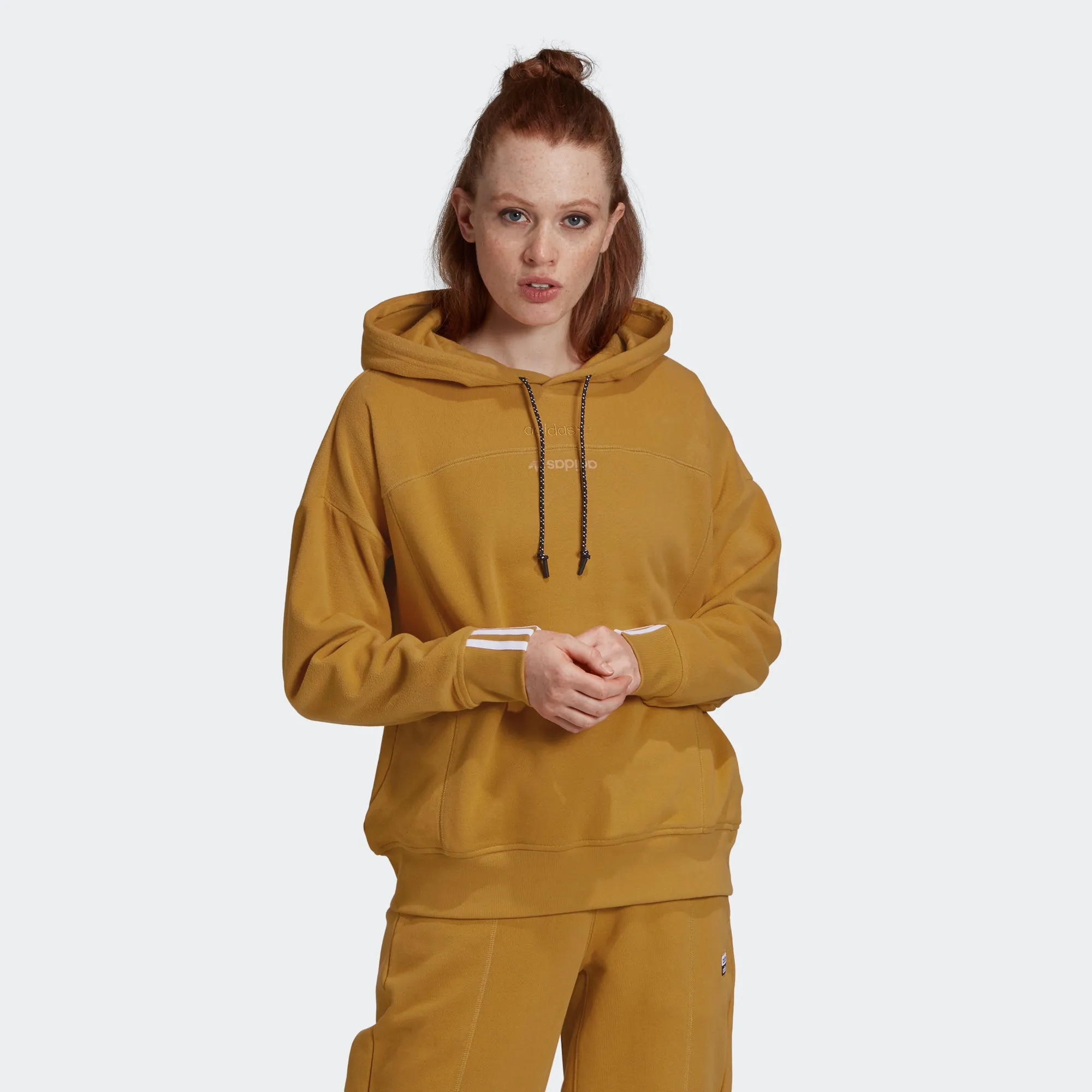 Women's adidas Originals R.Y.V. Hoodie Legacy Gold